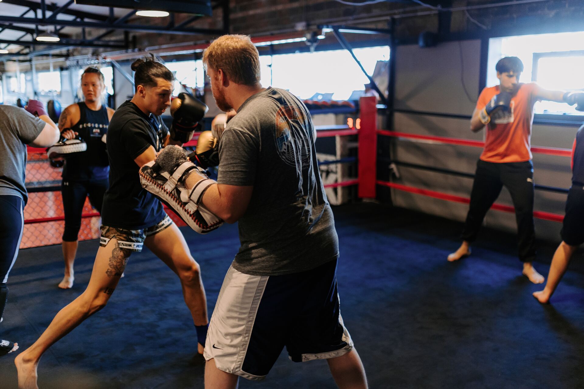 Kickboxing training at Next Edge Academy in Sioux Falls